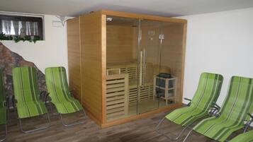 Behandlungsräume für Paare, Sauna