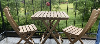 Riverbank Cottage Lake District, Double Balcony