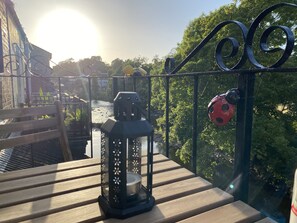 Balcony - Riverbank Cottage Lake District, Double Balcony (Egremont)