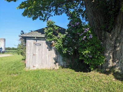 Cozy, pet-friendly farm close to snow and ski trails, great for viewing stars