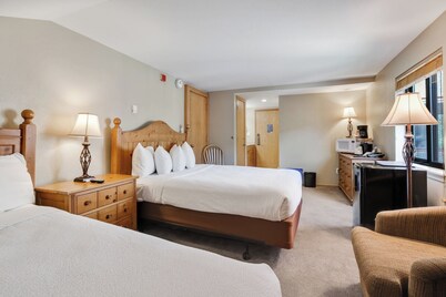 Spruce Lodge Hotel Style Room with 2 Beds  #492 by RedAwning