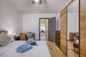 1 Schlafzimmer, Bügeleisen/Bügelbrett, kostenloses WLAN, Bettwäsche
