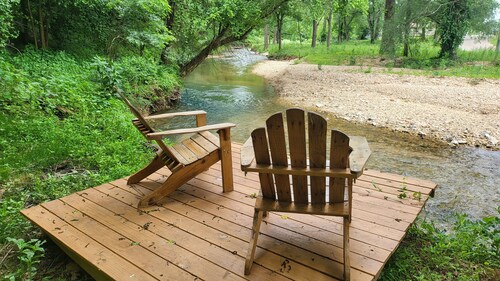 ❤️ Tiny House with Creek Access ❤️