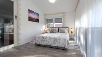 1 slaapkamer, beddengoed
