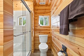 Shower, towels