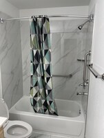 Bañera, toallas