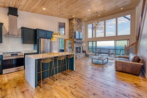 Interior - Luxury Mtn Cabin • Hot Tub & Views • Sleeps 14 (Epworth)