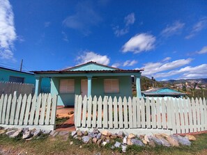 Fassade der Unterkunft