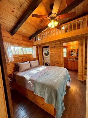 1 間睡房、熨斗/熨衫板、免費 Wi-Fi、床單