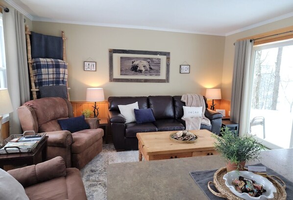 Smart TV, DVD player, books