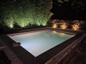 Udendørs pool, opvarmet pool