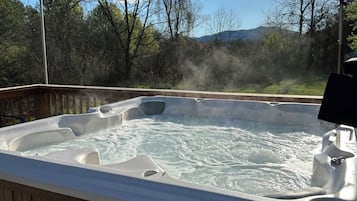 Idromassaggio all'aperto