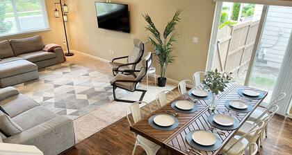 Tropical meets Industrial Rock Creek Suburban Home