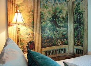 The Blue Bird Room | Bộ trải giường bằng vải cotton Ai Cập, bộ đồ giường cao cấp 