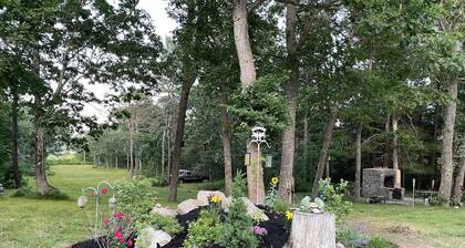 Entire Private Home on Secluded 6 Acre Lot with Water View Near Beaches