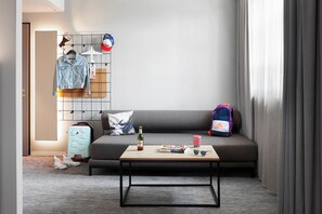 Familienzimmer, 1 Queen-Bett und Schlafsofa