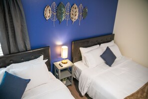 4 bedrooms, desk, iron/ironing board, free WiFi