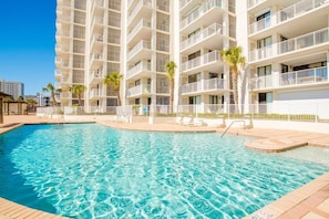 Indoor pool, a heated pool