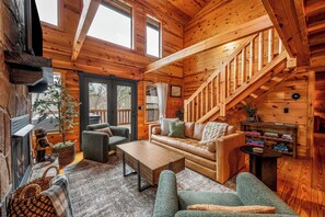 Smart TV, fireplace, video games, Netflix
