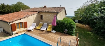 Gite Les Barts-Loubes Bernac nr Plum Village&Eymet