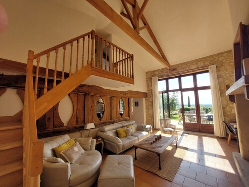 Gite Les Barts-Loubes Bernac nr Plum Village&Eymet