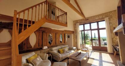 Gite Les Barts-Loubes Bernac nr Plum Village&Eymet