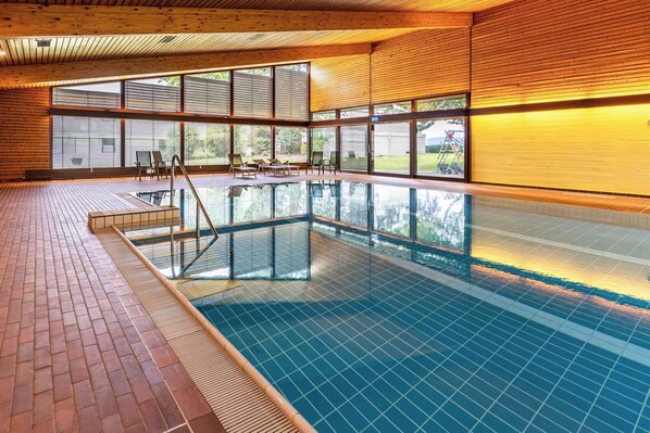 Indoor pool, a heated pool