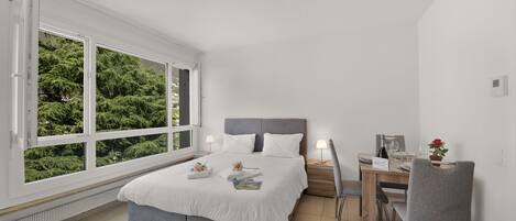 Iron/ironing board, free WiFi, bed sheets