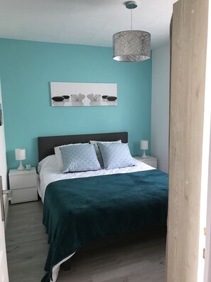 3 slaapkamers, een strijkplank/strijkijzer