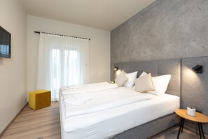 1 chambre, lit parapluie, Wi-Fi gratuit, draps fournis