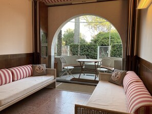 Living area - Aquamar - Suite on the beach of Venice (Venice)