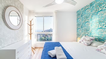 2 slaapkamers, een strijkplank/strijkijzer, gratis wifi, beddengoed