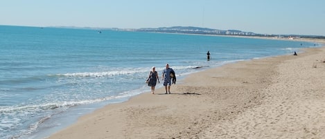 Beach nearby
