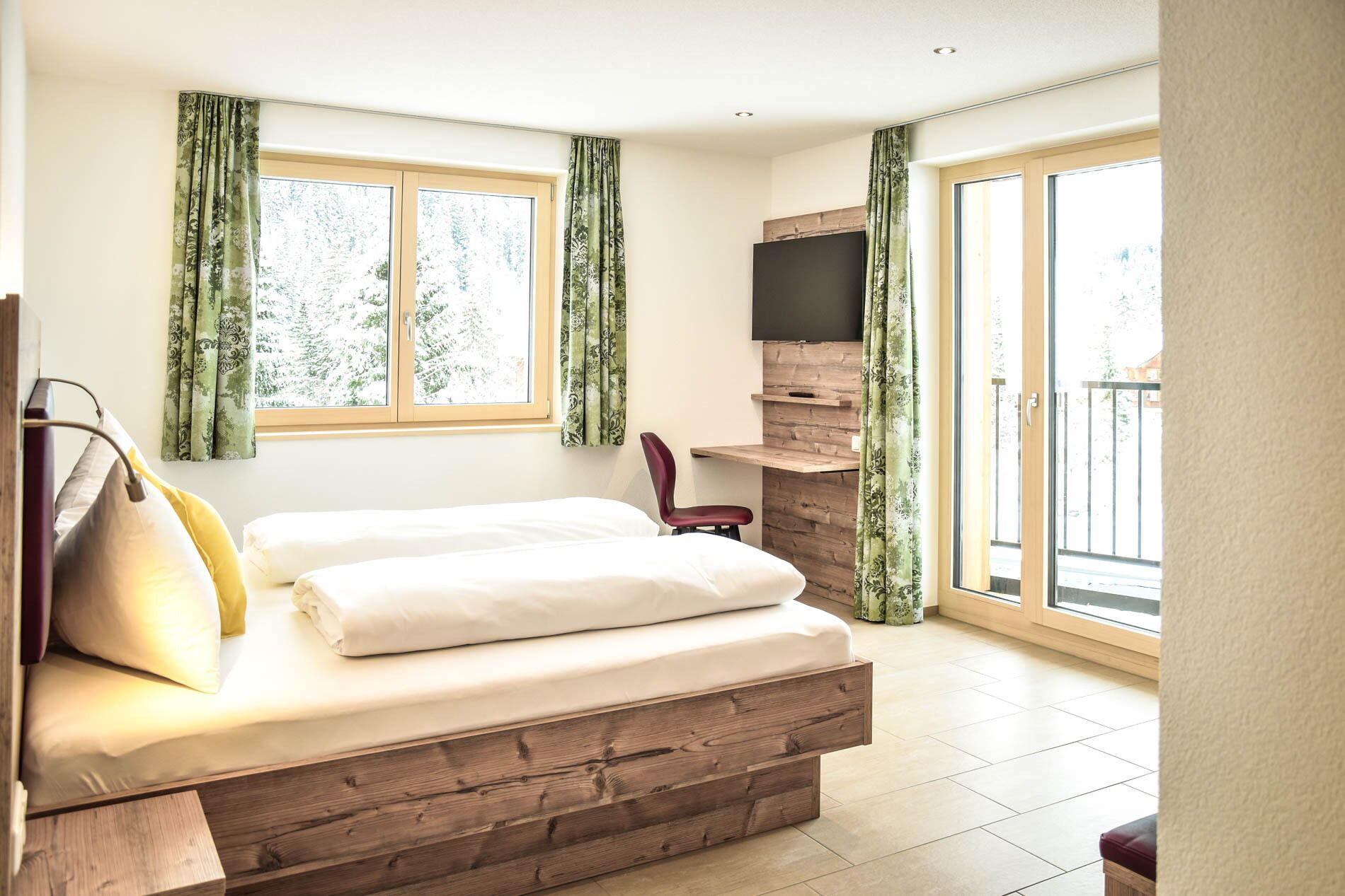 Sistema de insonorización, wifi gratis y ropa de cama 