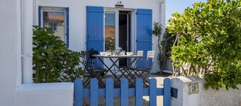 House for 4 - Terrace - 300m from the beach