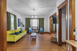 Smart TV, foosball, table tennis