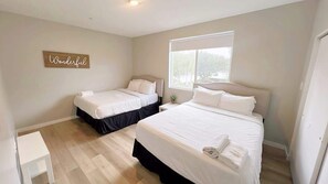 3 dormitorios, tabla de planchar con plancha, wifi y ropa de cama