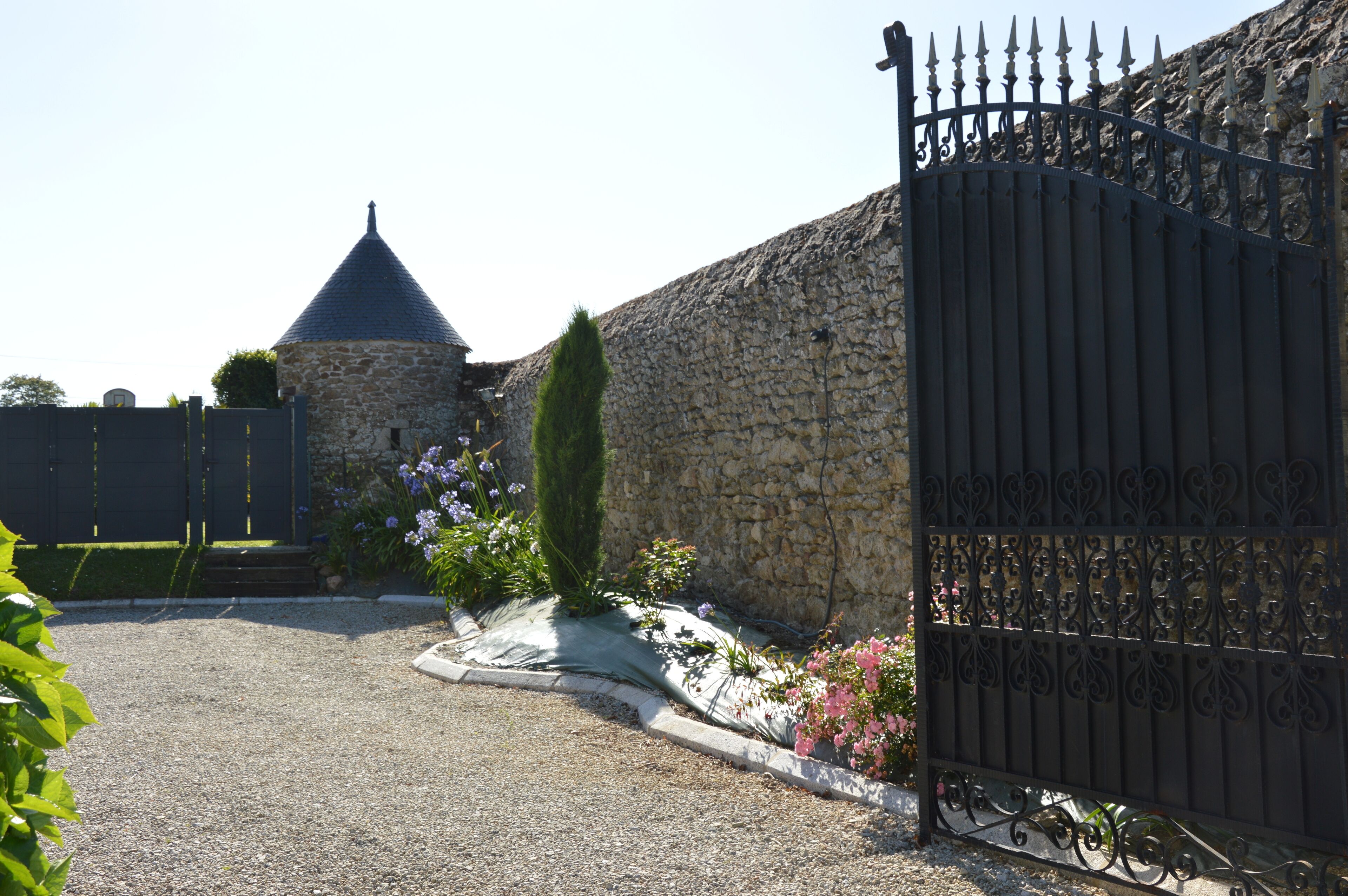 Enceinte de l’hébergement