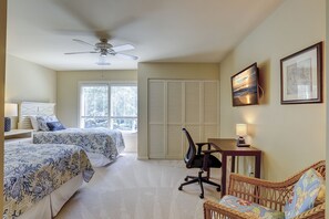 2 多间卧室、熨斗/熨衣板、免费 WiFi、床单