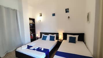 Economy Triple Room | Individually decorated, individually furnished, free WiFi, bed sheets