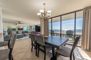 Dining - 2BR 2BA , 1st Floor Condo at the Edgewater! **BEACH CHAIRS INCLUDED** (Panama City Beach)