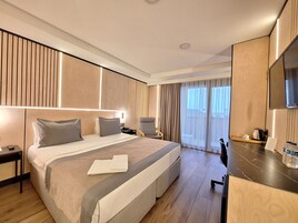 Double Room | Minibar, in-room safe, desk, laptop workspace