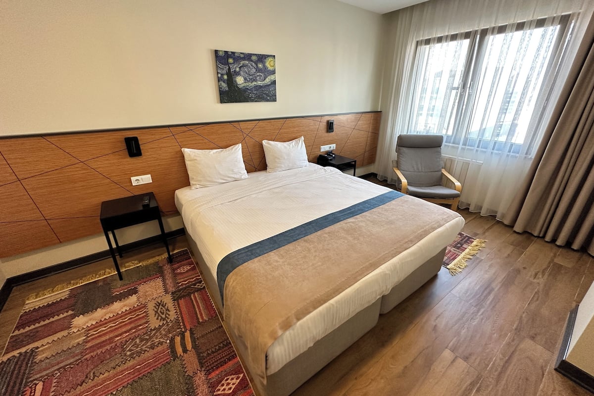 Standard Double or Twin Room | Minibar, in-room safe, desk, laptop workspace