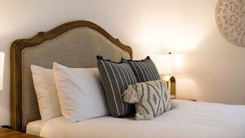 3 bedrooms, iron/ironing board, travel cot, bed sheets
