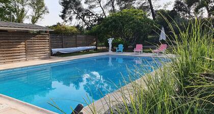 Studio Indépendant Var Climatisé Piscine Calme
