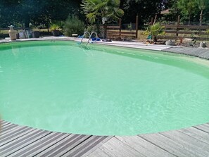 Alberca al aire libre 