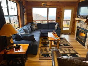 Smart TV, chimenea y videojuegos 
