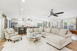 TV, smart speakers - Ranch Style Family Home with Large Private Pool! (Hilton Head Island)