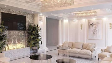 Lobby sitting area