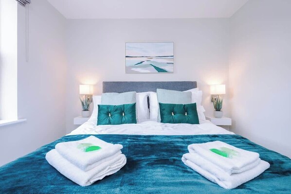 2 chambres, fer et planche Ă repasser, lit parapluie, Wi-Fi